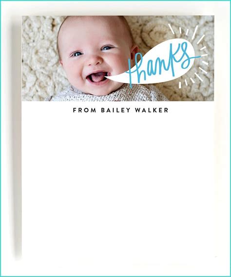 It's fine to keep your baby gift notes short and sweet, adding a personal touch whenever possible. Etiquette for Sending Baby Shower Thank You Cards in 2020 | Baby thank you cards, Baby shower ...