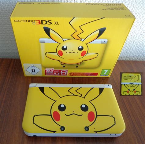 Limited Edition Pikachu 3ds Xl By Gallade007 On Deviantart