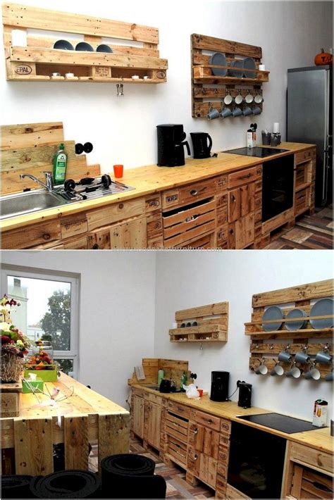 16 Stunning Diy Pallet Projects For Your Kitchen Pallet Kitchen