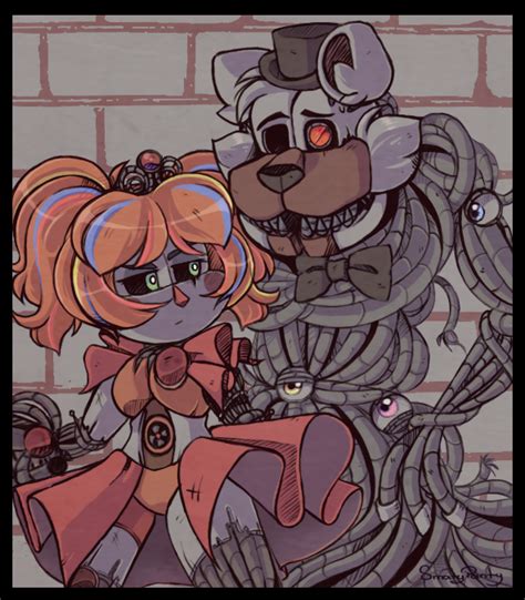 Molten Freddy And Scrap Baby By Smatypanty