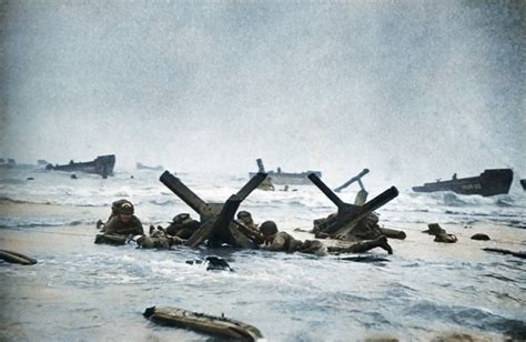 D Day 6th June Omaha Beach About 7am In The Morning 1944 1280x834