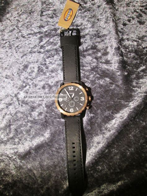 Einziger minuspunkt ist in dem fall das schnell verdreckte glas. Fossil Fette Herren - Uhr Jr1369 / Rose - Gold - Matt ...