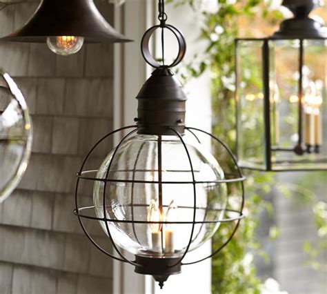 The perfect design, model, layout and excellence outdoor hanging barn lights figure out interior increasingly excellent and attractive. Fisherman's Pendant Lamp - Pottery Barn (With images) | Outdoor pendant lighting, Outdoor light ...