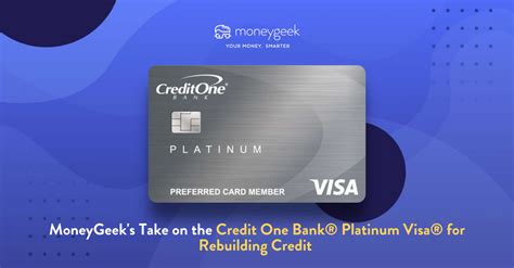 Credit One Bank Platinum Visa For Rebuilding Credit Review