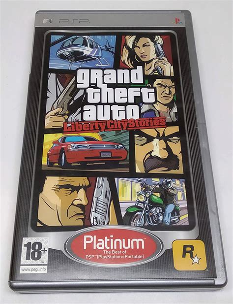 Grand Theft Auto Liberty City Stories Psp Platinum Seminovo Play N
