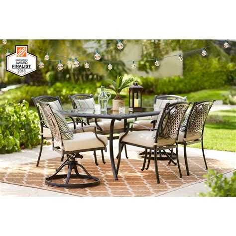 7 Piece Metal Outdoor Dining Set Ricetta Ed Ingredienti Dei