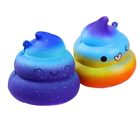 Poop Squeeze Toy Soft Squishies Kawaii Yummy Food Poo Slow Rising Cream