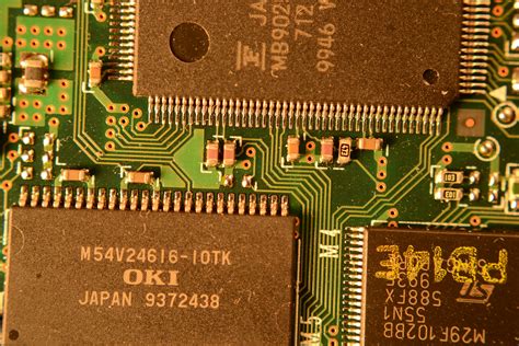 This circuit contains electronic components like resistors and capacitors but on a much smaller scale. Free Images : board, technology, wire, high, gadget ...