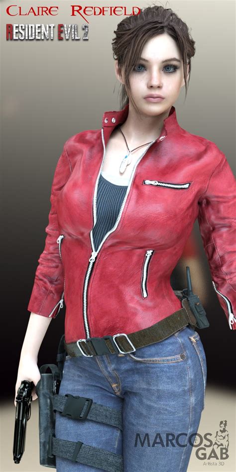 claire redfield re2r for genesis 8 female 1 renderopedia daz and poser content