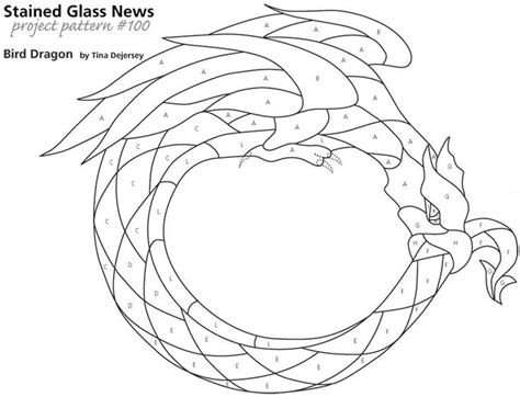 Dragon Stained Glass Patterns Pattern 100 Image Gallery Free Bird Dragon Sgn Pattern 100