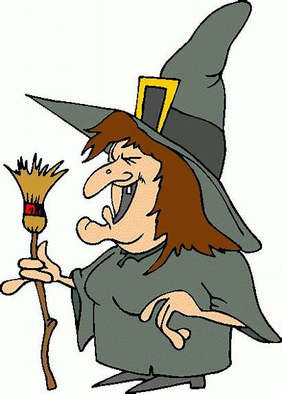 Witch Witches Clipart Clip Halloween Scary