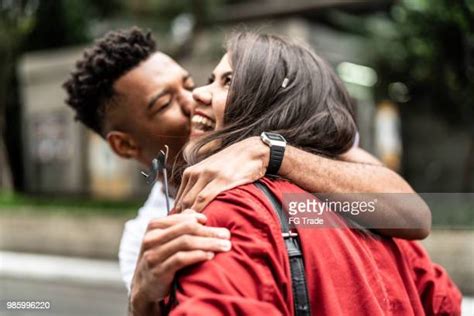 Bi Racial Couple Kissing Photos And Premium High Res Pictures Getty Images