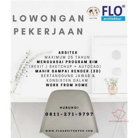 Lowongan kerja drafter arsitek sipil pt. Lowongan Kerja Arsitek Kantor Flo Arsitektur di Solo ...