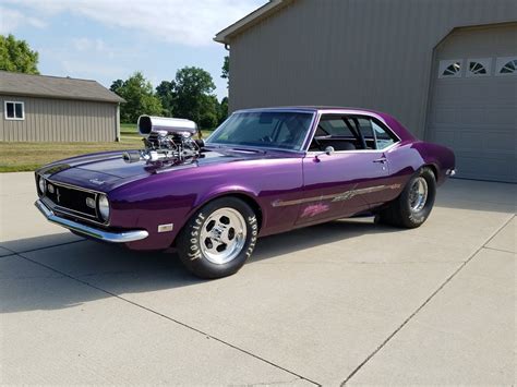 Beautiful Mpr Built Blown Bbc 68 Pro Street Camaro For Sale In Almont