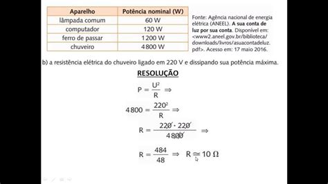 Cálculo De Potência Elétrica