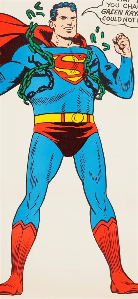 Original Vintage Superman Poster Ft Comics Superhero Free From
