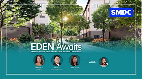 EDEN Awaits: Step into modern paradise with SMDC's Garden Communities