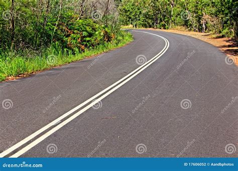 Bend In The Road Stock Photo Image Of Hills Beautiful 17606052