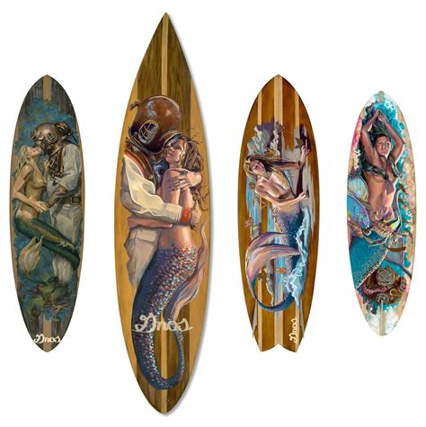 surfboard art club of the waves