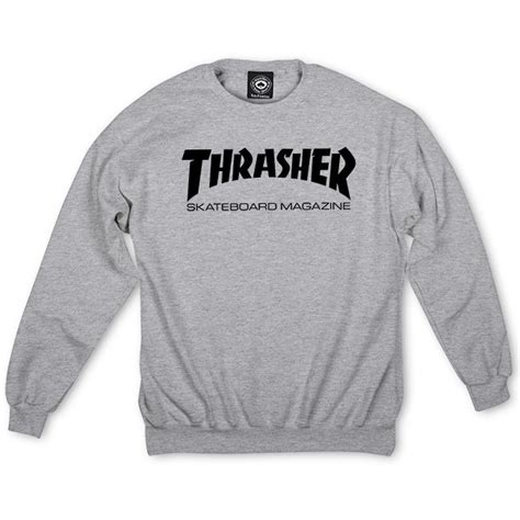 Thrasher Skate Mag Crewneck Grey Capsul