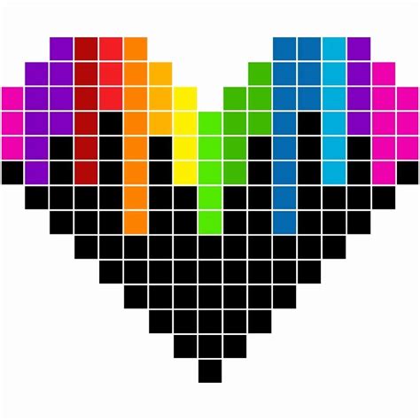 Speedpaint pixel art another death. dessin pixel coeur facile - Les dessins et coloriage