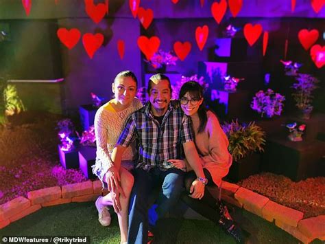 Man And His Wife Invite An 18 Year Old Into The Relationship To Form A Throuple Daily Mail Online