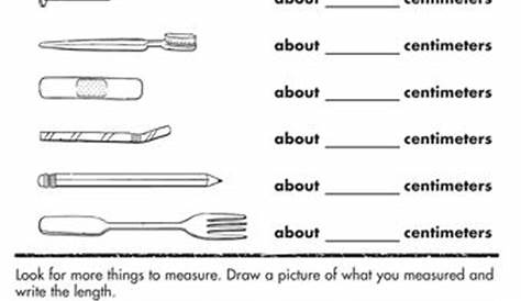 Measurement Practice: Centimeters | Pinterest | Worksheets, Math and