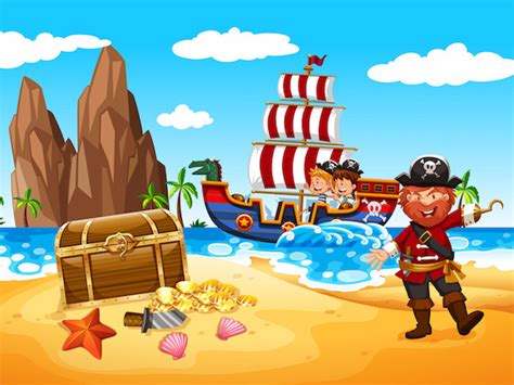Pirate Treasure Hunt For Kids Ages 5 9 In 2020 Treasure Hunt For Kids