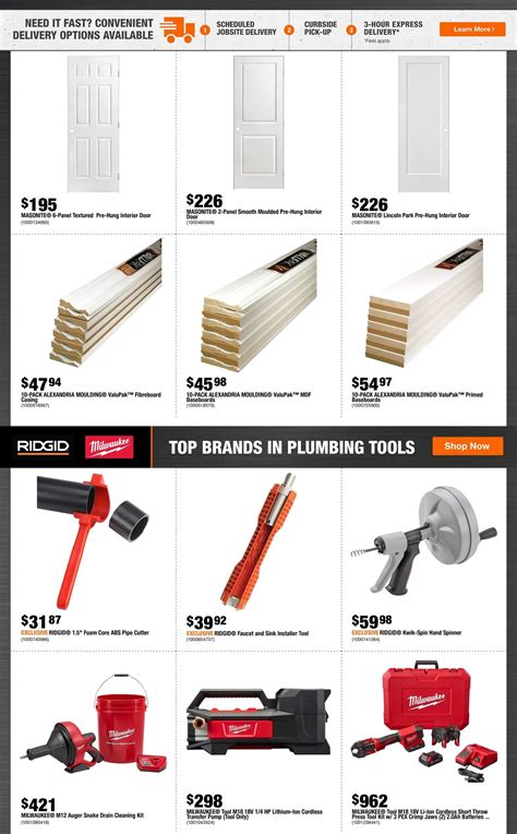 Home Depot Pro Flyer August 18 to 31