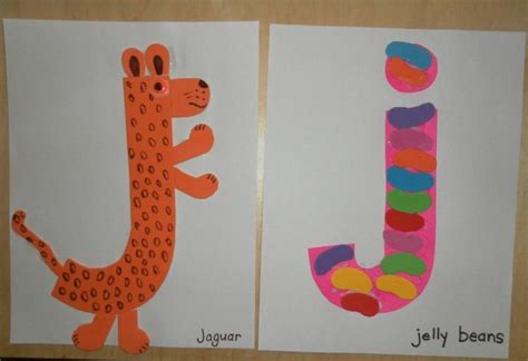 Letter J Crafts Preschool And Kindergarten Letter J Crafts