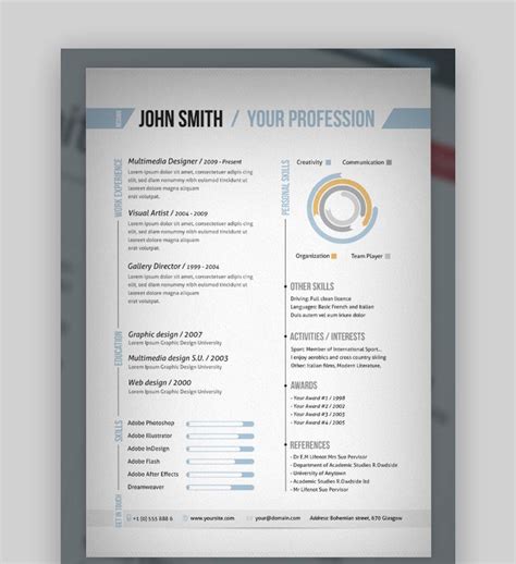 Presentation is key in an application. 25+ Best One-Page Resume Templates (Simple to Use Format Examples 2020)