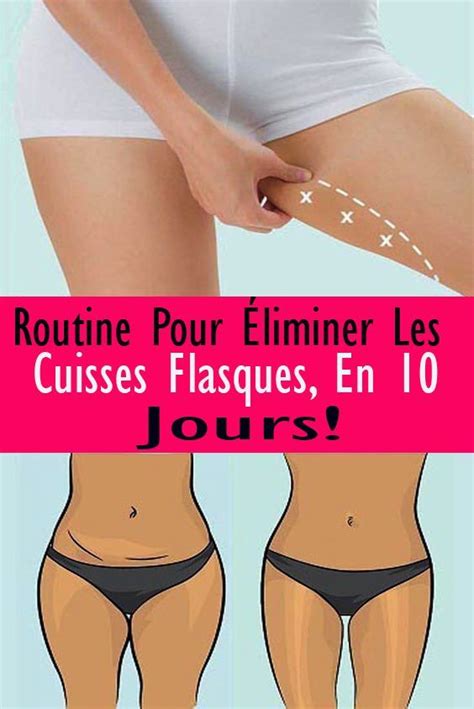Routine Pour Liminer Les Cuisses Flasques En Jours Easy Workouts Exercise Health Fitness