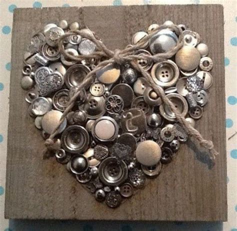Crafts Made With Buttons Upcycle Art