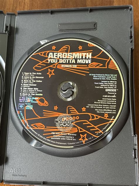 Aerosmith You Gotta Move Dvd 2004 74645883496 Ebay
