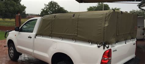 Quality Canopies For Your Bakkie Custom Built Canvas Canopies