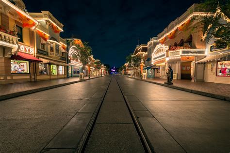 Disneyland Main Street Usa Disney