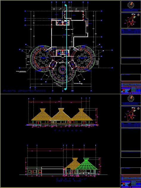Restaurant Dwg Section For Autocad Designs Cad