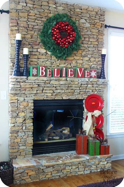 26 Amazing Diy Fireplace Mantel Christmas Makeovers