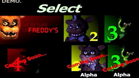 The Return To Freddys 1 2 3 Jumpscare Simulator Youtube