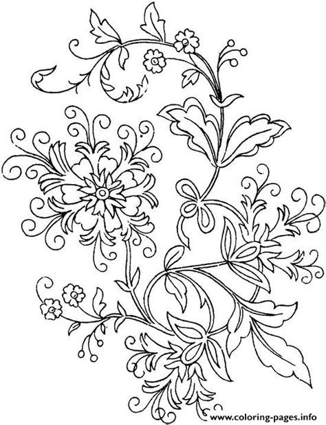 Free printable printable flower coloring pages for kids that you can print out and color. Simple Flower Coloring Pages Printable