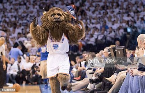 Oklahoma City Thunder Mascot Photos And Premium High Res Pictures