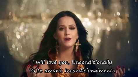 Katy Perry Unconditionally Lyrics Sub Español Vídeo Oficial Youtube