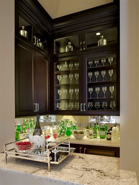 The Capistrano Quail West Transitional Home Bar Miami By