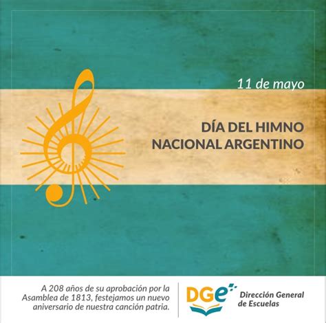 Hoy Es El Día Del Himno Nacional Argentino Ar