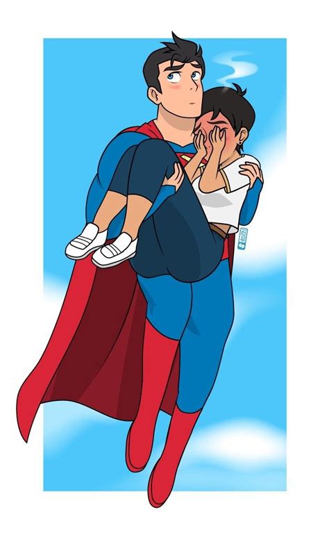 Superman And Lois Hugging In The Air