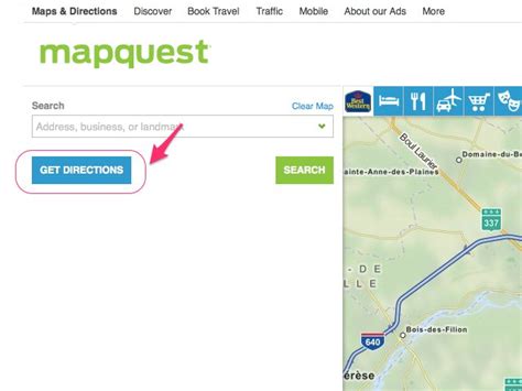 How To Get Driving Directions On Mapquest