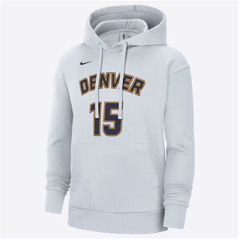 Nike Nba Denver Nuggets Nikola Jokic City Edition Fleece Pullover Hoodie