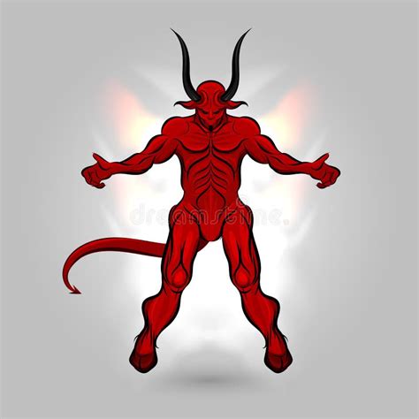 Dark Red Devil Stock Illustration Illustration Of Demon 1971732