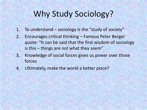 Ppt Introduction To Sociology Powerpoint Presentation Id5444197
