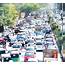Heavy Traffic Jam In Srinagar On Thursday  Excelsior/Photo